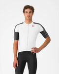 CASTELLI Cycling short sleeve jersey - ENTRATA 6 - ivory/grey