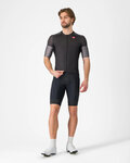 CASTELLI Cycling short sleeve jersey - ENTRATA 6 - anthracite