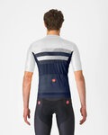 CASTELLI Cycling short sleeve jersey - SIMBOLO - blue/white