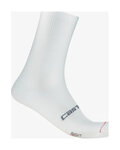 CASTELLI Cyclingclassic socks - ESPRESSO 18 - white
