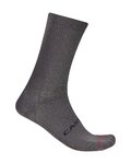 CASTELLI Cyclingclassic socks - ESPRESSO 18 - grey