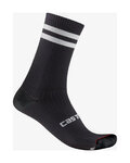 CASTELLI Cyclingclassic socks - ORIGINALE 18 - black/white