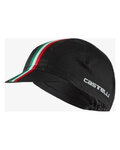 CASTELLI Cycling hat - ITALIA CAP - black