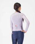 CASTELLI Cycling summer long sleeve jersey - ESPRESSO - purple