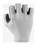 CASTELLI Cycling fingerless gloves - ESPRESSO - white