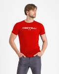 CASTELLI Cycling short sleeve t-shirt - CASTELLI '76 - red