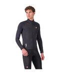 CASTELLI Cycling thermal jacket - COMPETIZIONE - black