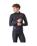 CASTELLI Cycling thermal jacket - ENTRATA 2 - black