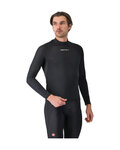 CASTELLI Cycling long sleeve t-shirt - FLANDERS 2 LONG - black
