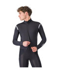 CASTELLI Cycling thermal jacket - PERFETTO ROS 3 - black