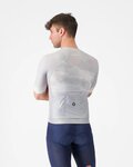 CASTELLI Cycling short sleeve jersey - CLIMBER'S A/C - silver