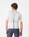 CASTELLI Cycling short sleeve jersey - DRITTONE LOGO - white