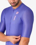 CASTELLI Cycling short sleeve jersey - DRITTONE LOGO - blue