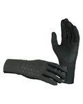 IXS Cycling long-finger gloves - FLOW WINDBREAKER - black
