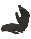 IXS Cycling long-finger gloves - CARVE - black