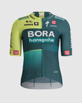 SPORTFUL Cycling short sleeve jersey - BORA HANSGROHE 2024 - light green/green