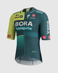 SPORTFUL Cycling short sleeve jersey - BORA HANSGROHE 2024 - light green/green