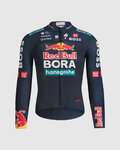 SPORTFUL Cycling summer long sleeve jersey - RED BULL BORA - HANSGROHE THERMAL - blue