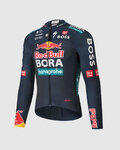 SPORTFUL Cycling summer long sleeve jersey - RED BULL BORA - HANSGROHE THERMAL - blue