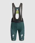 SPORTFUL Cycling bib shorts - BORA 2024 - green