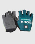 SPORTFUL Cycling fingerless gloves - BORA 2024 - green/blue