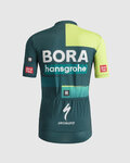 SPORTFUL Cycling short sleeve jersey - BORA 2024 - green/light green