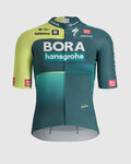 SPORTFUL Cycling short sleeve jersey - BORA 2024 - green/light green