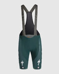 SPORTFUL Cycling bib shorts - BORA 2024 - green