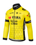 RAPIDGEAR Cycling summer long sleeve jersey - REPLICA VISMA 2025 - yellow