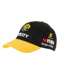 RAPIDGEAR Cycling hat - VISMA PODIUM CAP 2025 - black/yellow