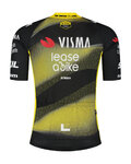 RAPIDGEAR Cycling short sleeve jersey - VISMA TDF25 REPLICA JERSEY - yellow/black