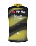 RAPIDGEAR Cycling gilet - VISMA TDF25 REPLICA WINDBODY - yellow/black