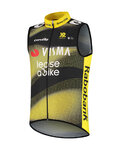 RAPIDGEAR Cycling gilet - VISMA TDF25 REPLICA WINDBODY - yellow/black