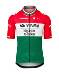RAPIDGEAR Cycling short sleeve jersey - REPLICA VISMA HUNGARIAN CHAMP 2025 - red/white/green