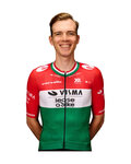 RAPIDGEAR Cycling short sleeve jersey - REPLICA VISMA HUNGARIAN CHAMP 2025 - red/white/green