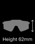 100% SPEEDLAB Cycling sunglasses - HYPERCRAFT - black