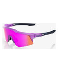100% SPEEDLAB Cycling sunglasses - SPEEDCRAFT XS TOYOKO - purple/black
