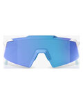 100% SPEEDLAB Cycling sunglasses - AEROCRAFT - blue/white