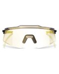 100% SPEEDLAB Cycling sunglasses - AEROCRAFT - black/yellow