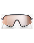 100% SPEEDLAB Cycling sunglasses - SLENDALE - anthracite/red