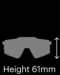 100% SPEEDLAB Cycling sunglasses - SLENDALE - grey/black