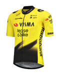 RAPIDGEAR Cycling short sleeve jersey - REPLICA VISMA 2026 - yellow/black