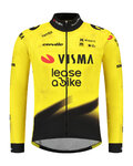 RAPIDGEAR Cycling summer long sleeve jersey - REPLICA VISMA 2026 - yellow/black