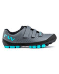 NORTHWAVE Cycling shoes - HAMMER  - grey/turquoise