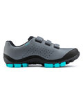 NORTHWAVE Cycling shoes - HAMMER  - grey/turquoise