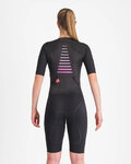 CASTELLI Cycling skinsuit - FREE SANREMO 3 - black