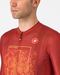 CASTELLI Cycling short sleeve jersey - #GIRO107 ROMA - red