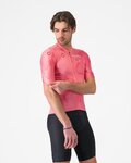 CASTELLI Cycling short sleeve jersey - GIRO 108 COMPETIZIONE 3 - pink