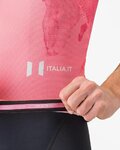 CASTELLI Cycling short sleeve jersey - GIRO 108 COMPETIZIONE 3 - pink