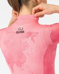 CASTELLI Cycling short sleeve jersey - GIRO 108 COMPETIZIONE 3 W - pink